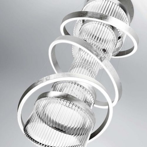 Marchetti-illuminazione-Ice-suspension-silver-leaf