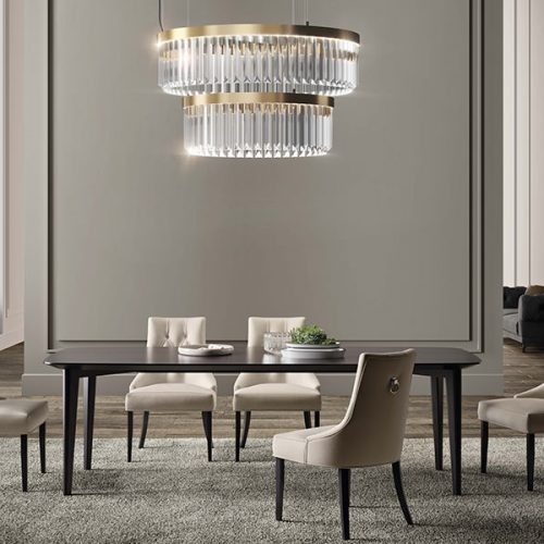 Marchetti Illuminazione suspension lamp Reflexa composition 60-80