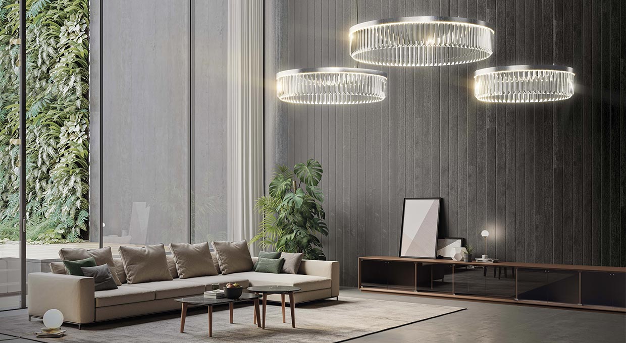 Marchetti Illuminazione Suspension lamp Reflexa main