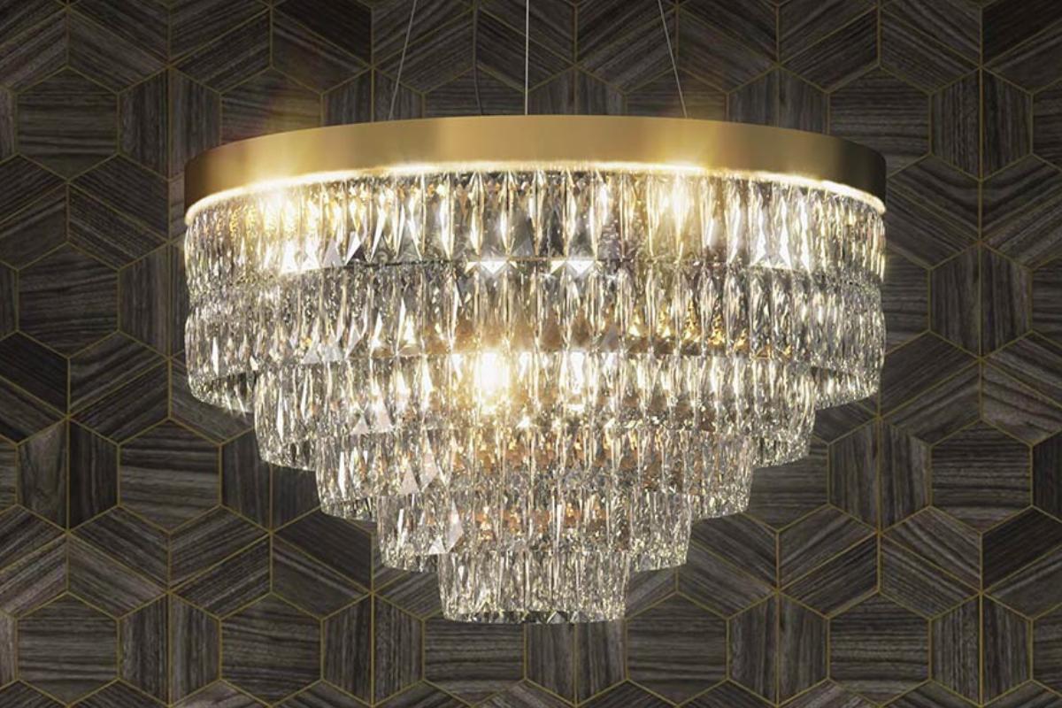 Lampadario Niagara della collezione Sergio Marchetti