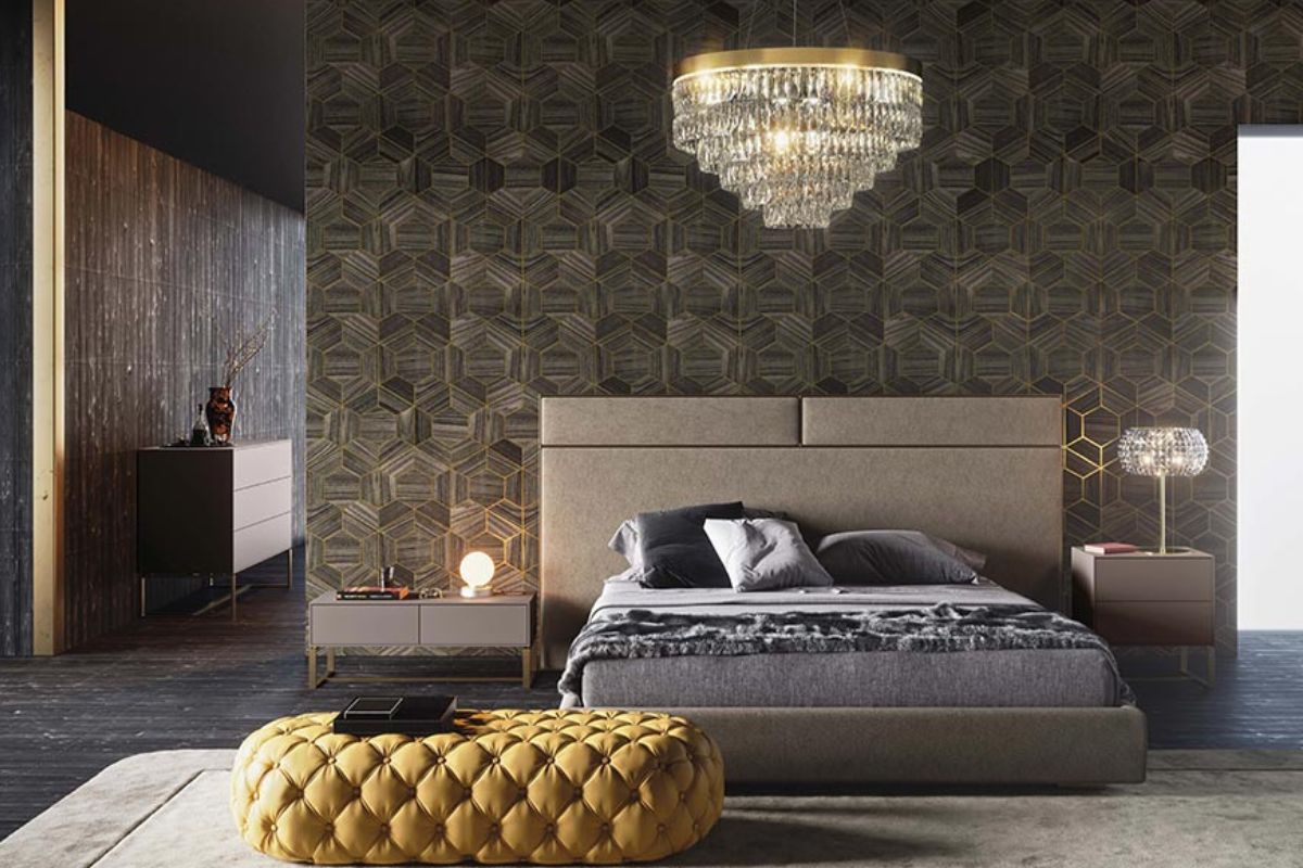 Come illuminare le varie parti di un hotel: lampadario Niagara della Collezione Sergio Marchetti